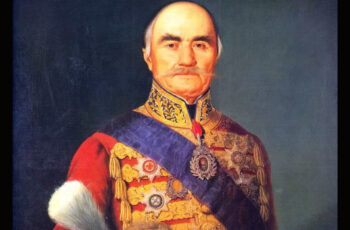 portret Miłosza I Obrenovicia, księcia Serbii