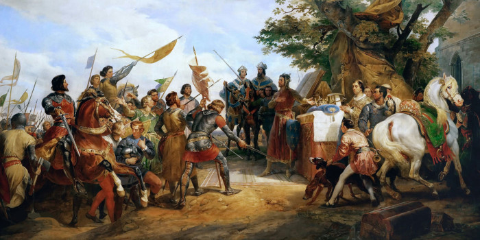 27 lipca 1214 roku miała miejsce bitwa pod Bouvines