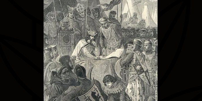 15 czerwca 1215 roku została wydana Wielka Karta Swobód