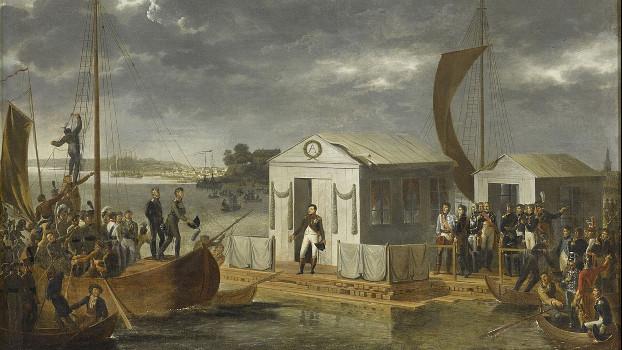 7 lipca 1807 roku podpisano traktat w Tylży pomiędzy Francją a Rosją