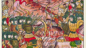 bitwa nad Worsklą na obrazie