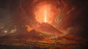 erupcja Wezuwiusza