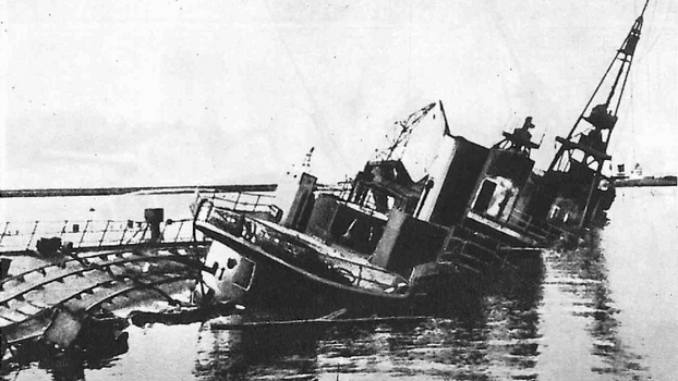 Wrak ORP Gryf, zniszczonego 3 września 1939 roku