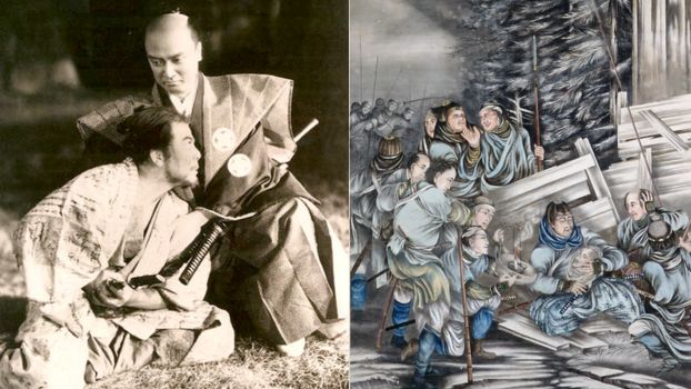 4 lutego 1703 roku 47 roninów z Ako popełniło seppuku