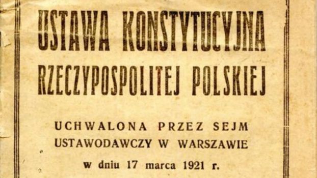 17 marca 1921 roku została uchwalona konstytucja marcowa