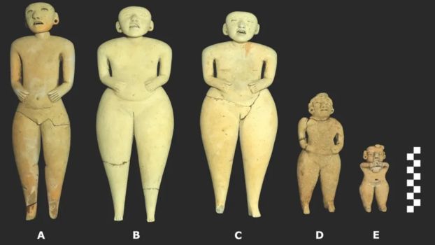 Polscy archeolodzy odkryli ceramiczne figurki na szczycie piramidy w Salwadorze