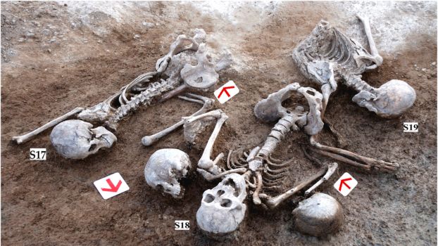 Żołnierze w masowym grobie na stanowisku Bayanbulag. Wyniki badań