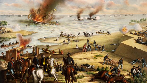 8 marca 1862 rozegrała się bitwa w Zatoce Hampton Roads